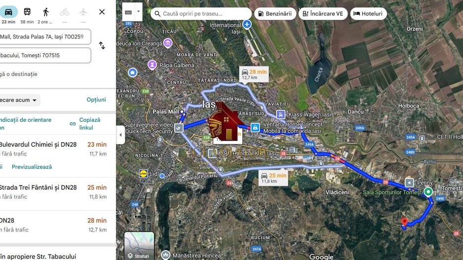 Teren parcelabil in Tomesti, intravilan, pozitionare foarte buna - Poză 4