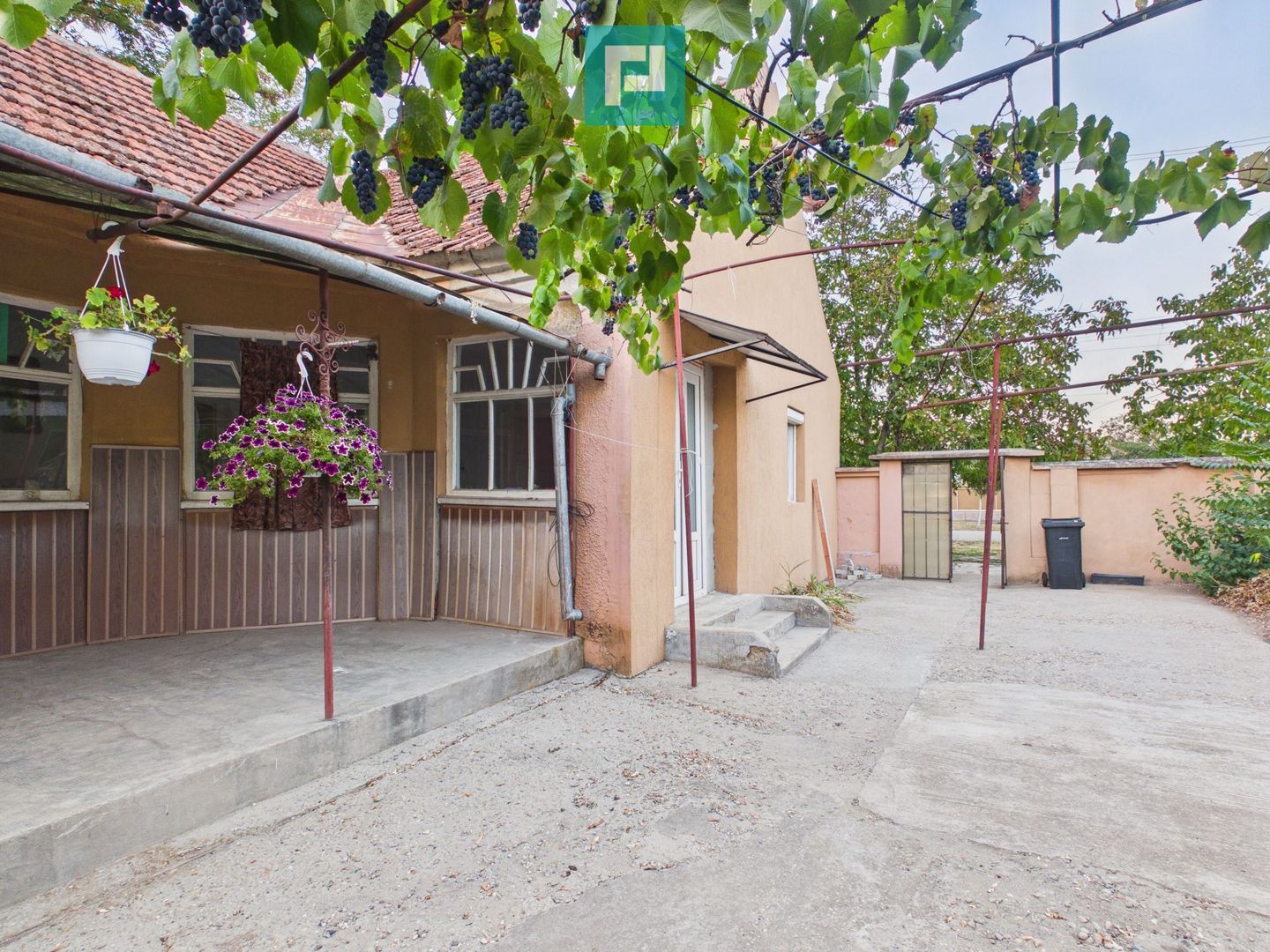 Casă  2 corpuri și 4 camere teren 1440 mp în Macea - Poză 4
