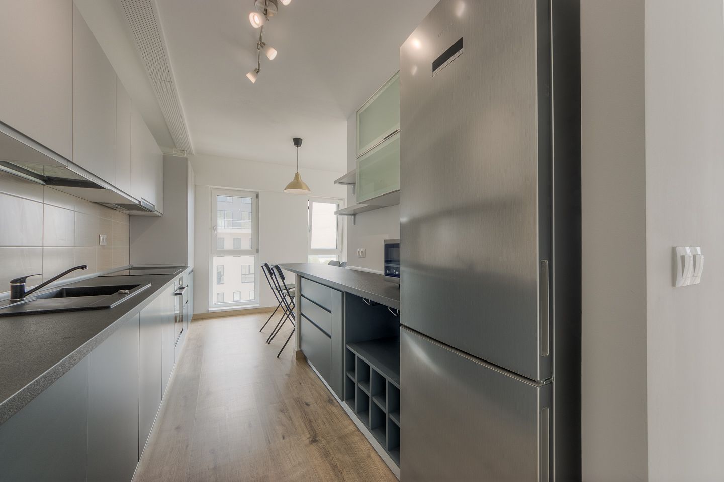 Apart 3 camere Belvedere Pipera Modelul Mare 90mp vedere panoramica - Poză 9