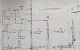 Metrou 1 Decembrie 1918 centrala proprie 2 camere Ozana - Schiță 6