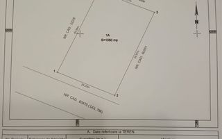 Teren de vânzare în Tutora, județul Iași – 1.050 mp, deschidere la DJ249 - Poză 2