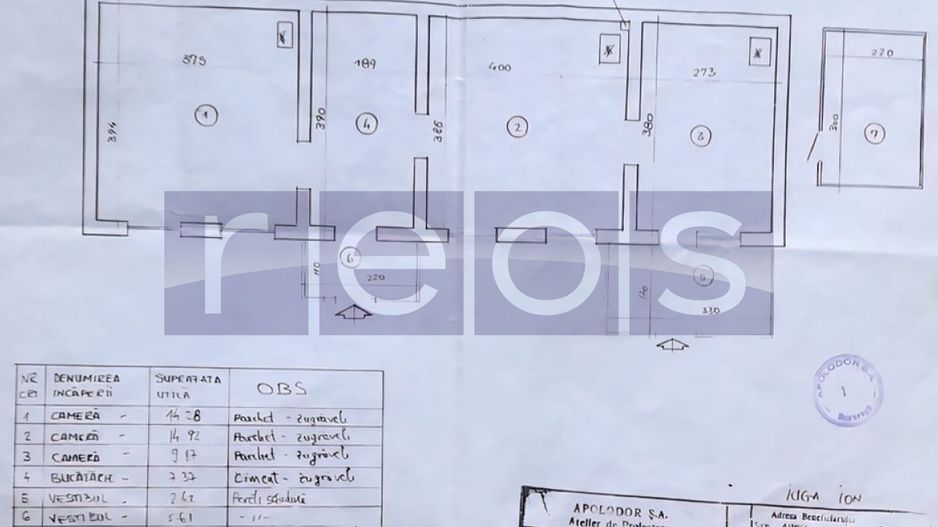 DE VANZARE CASA INTERBELICA  – 3 CAMERE - METROU STEFAN CEL MARE - Schiță 13
