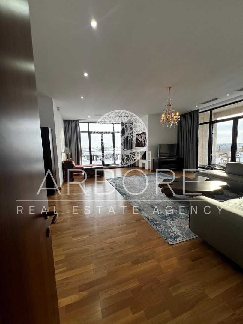 Penthouse 5 camere 250 mp lângă Ambasada SUA , zona Băneasa București - Poză 3