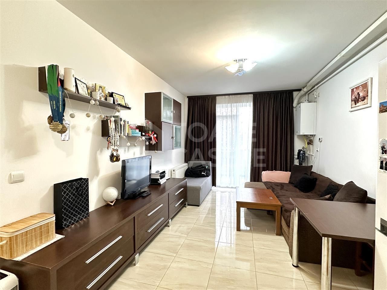 Apartament cu 2 camere, mobilt, utilat, terasa 14 mp, zona Auchan - Poză 1