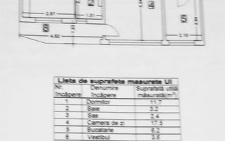 APARTAMENT 2 CAMERE ‖ COMPLET RENOVAT ‖ ETAJ INTERMEDIAR ‖ - Schiță 10