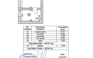 Apartament 2 camere, Metalurgiei Park, Parc Tudor Arghezi, Comision 0% - Schiță 18