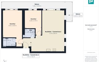 Apartament 3 camere modern – Grand Park Pipera - Poză 6