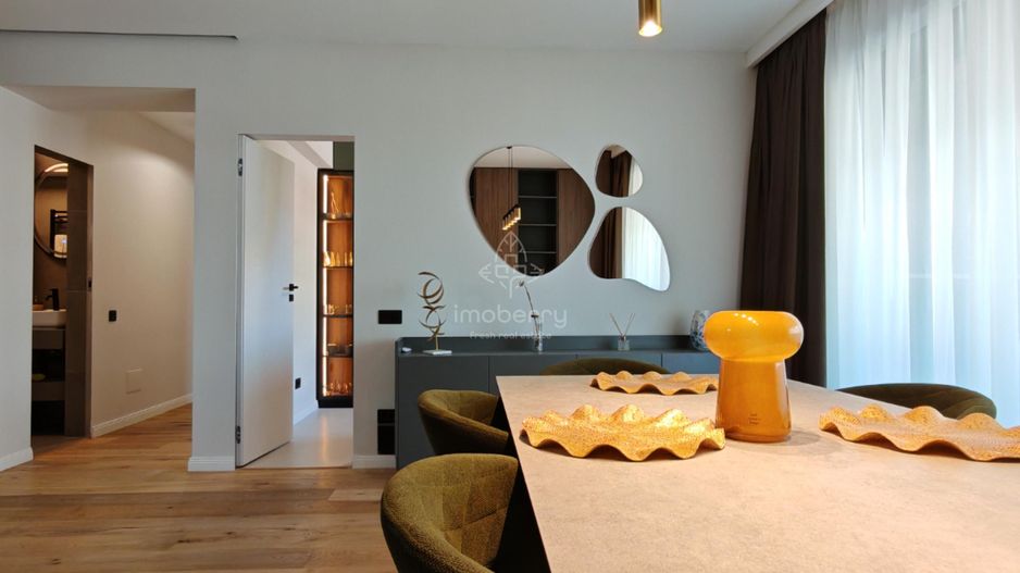 Apartament 3 camere de inchiriat, parcare, Baneasa-Aviatiei, bloc nou - Poză 3