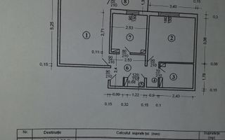 2 Camere - 52MP | Decomandat | 3/4 | Metrou Gorjului la 8 minute - Schiță 10