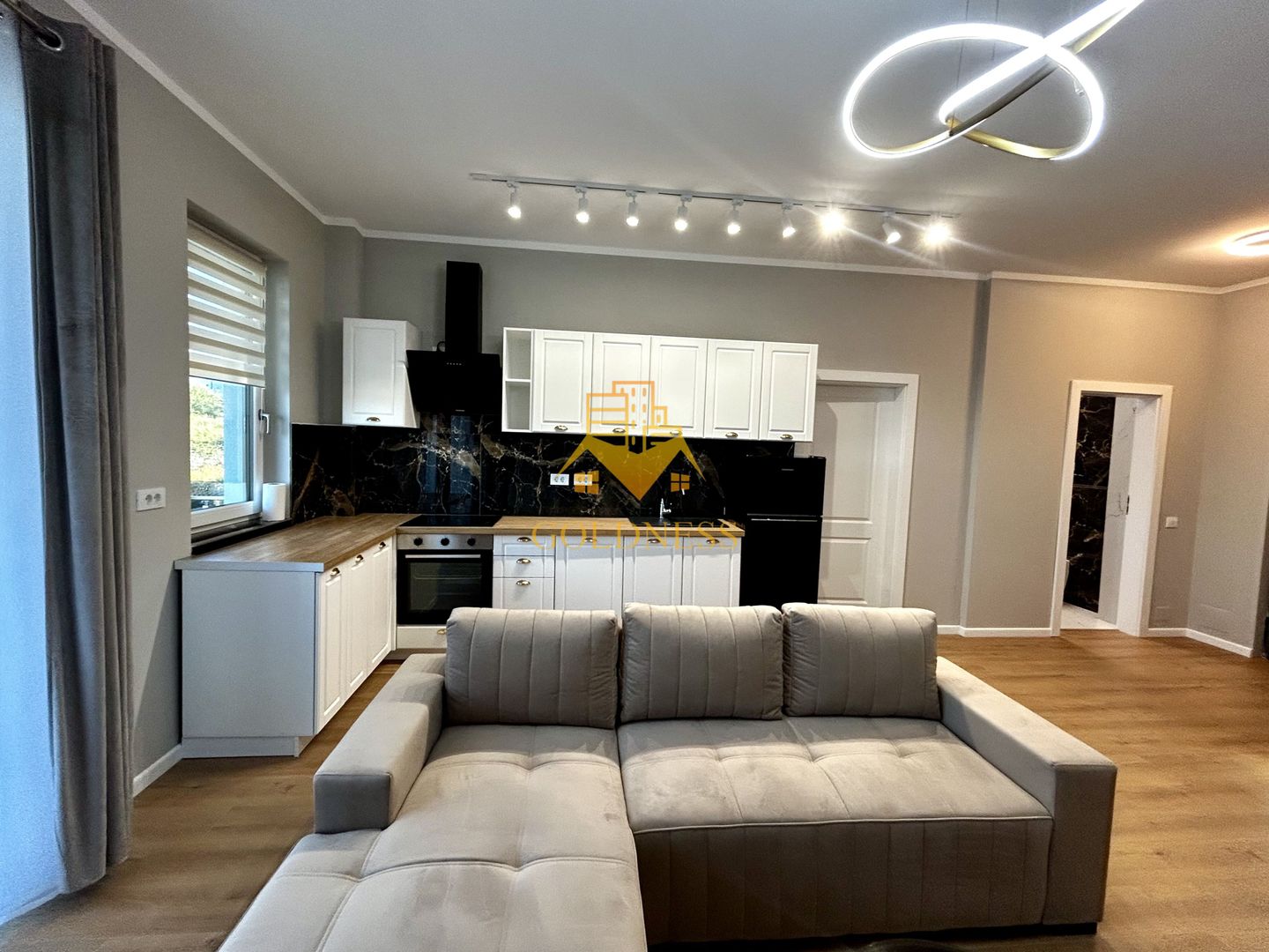 2 camere open space, Parcare, Prima Inchiriere,Vivo, Floresti - Poză 4