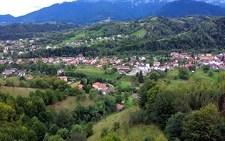 Teren de investiție în Moieciu, lângă Castelul Bran – 11.381 mp, vedere Bucegi - Poză 11