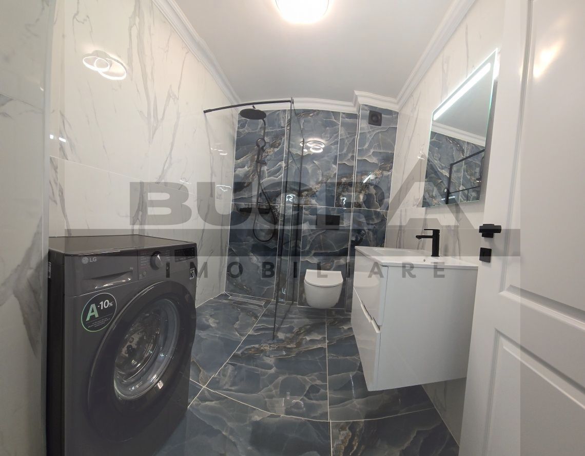 Apartament 3 camere modern, prima inchiriere, parcare subterana, Sopor - Poză 10