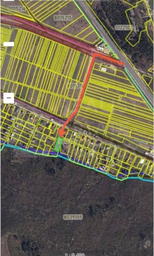 Vânzare teren pentru construcție suprafața -  6.79 ari, comuna Cojușna - Poză 2