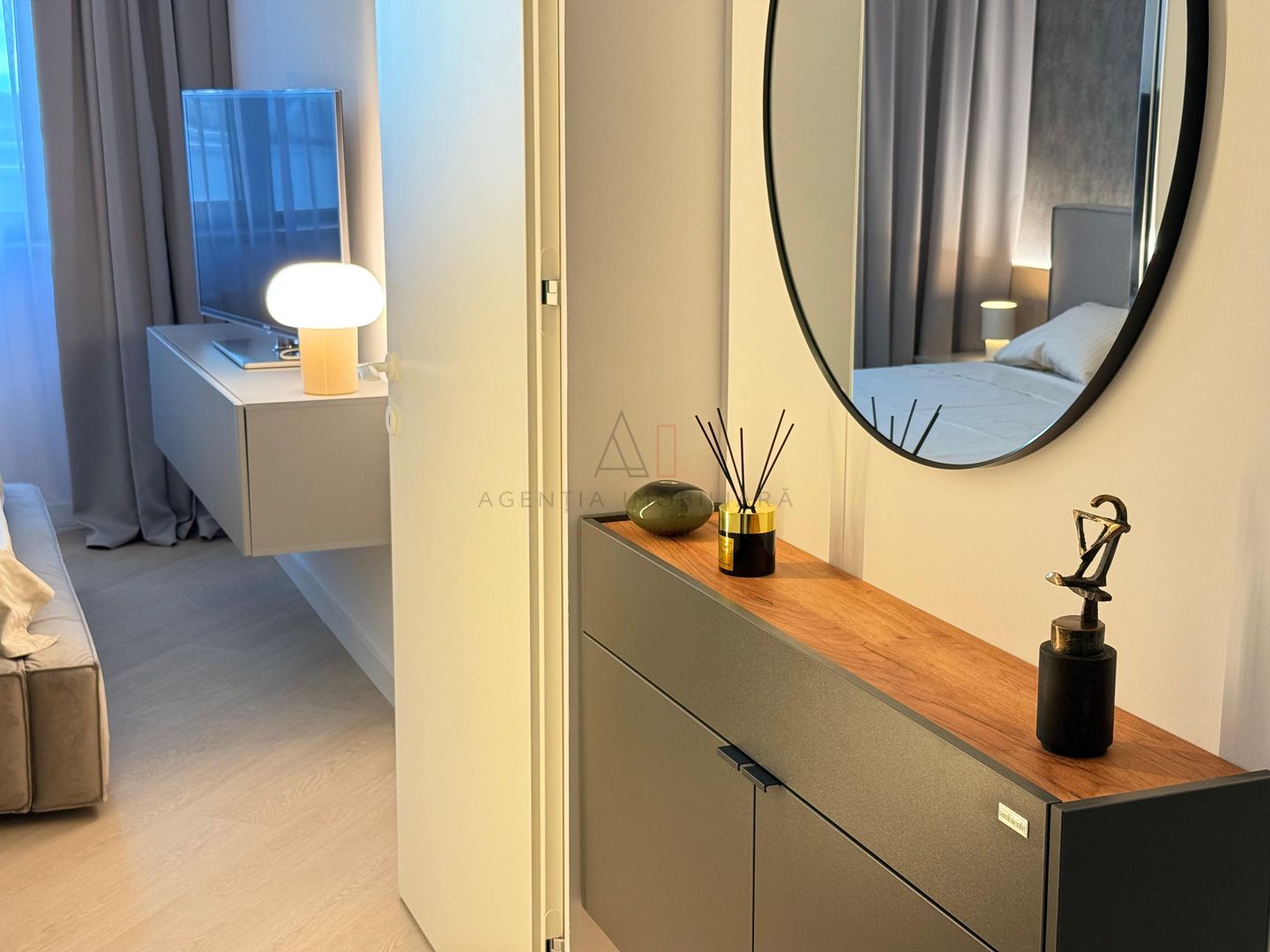 Apartament 2 camere Cortina North complet mobilat utilat - Poză 5