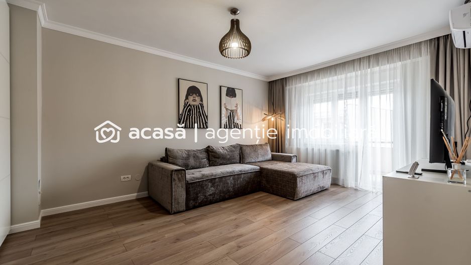 Apartament ultrafinisat la cheie cu 2 camere decomandat Piata Mica - Poză 1