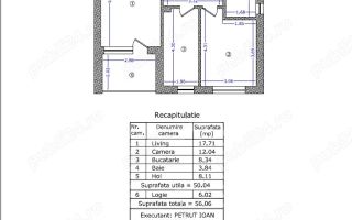 Vand 2 camere 57 mp etaj 6 din 7 - Poză 1