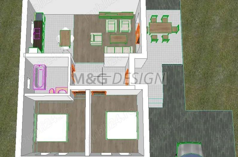 Casa individuala parter Sanandrei - Poză 25