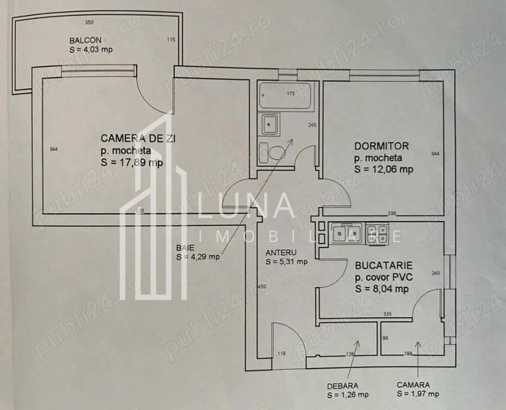 Apartament 2 camere de vânzare | Tudor – Apicultorilor - Poză 8