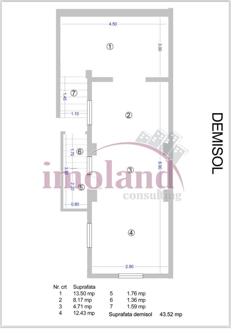 Spatiu comercial/birou/activitati estetice/clinica - curte - Dorobanti/Floreasca - Schiță 7