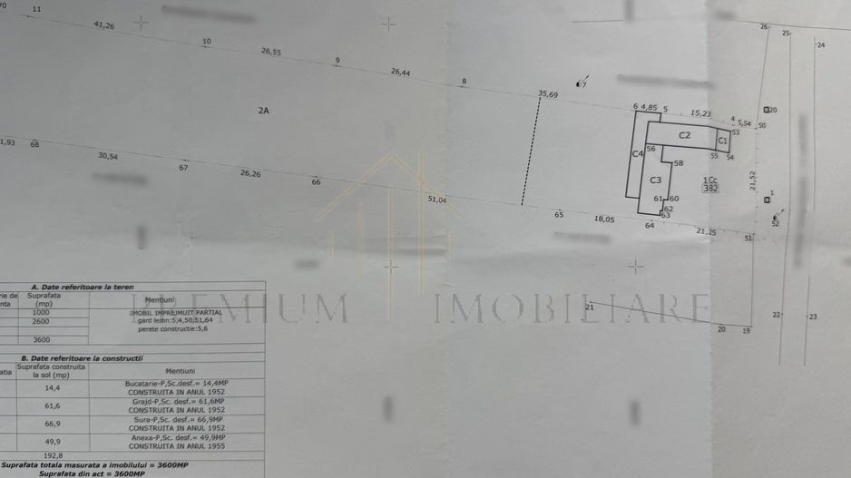 Teren intravilan Casin - Poză 1