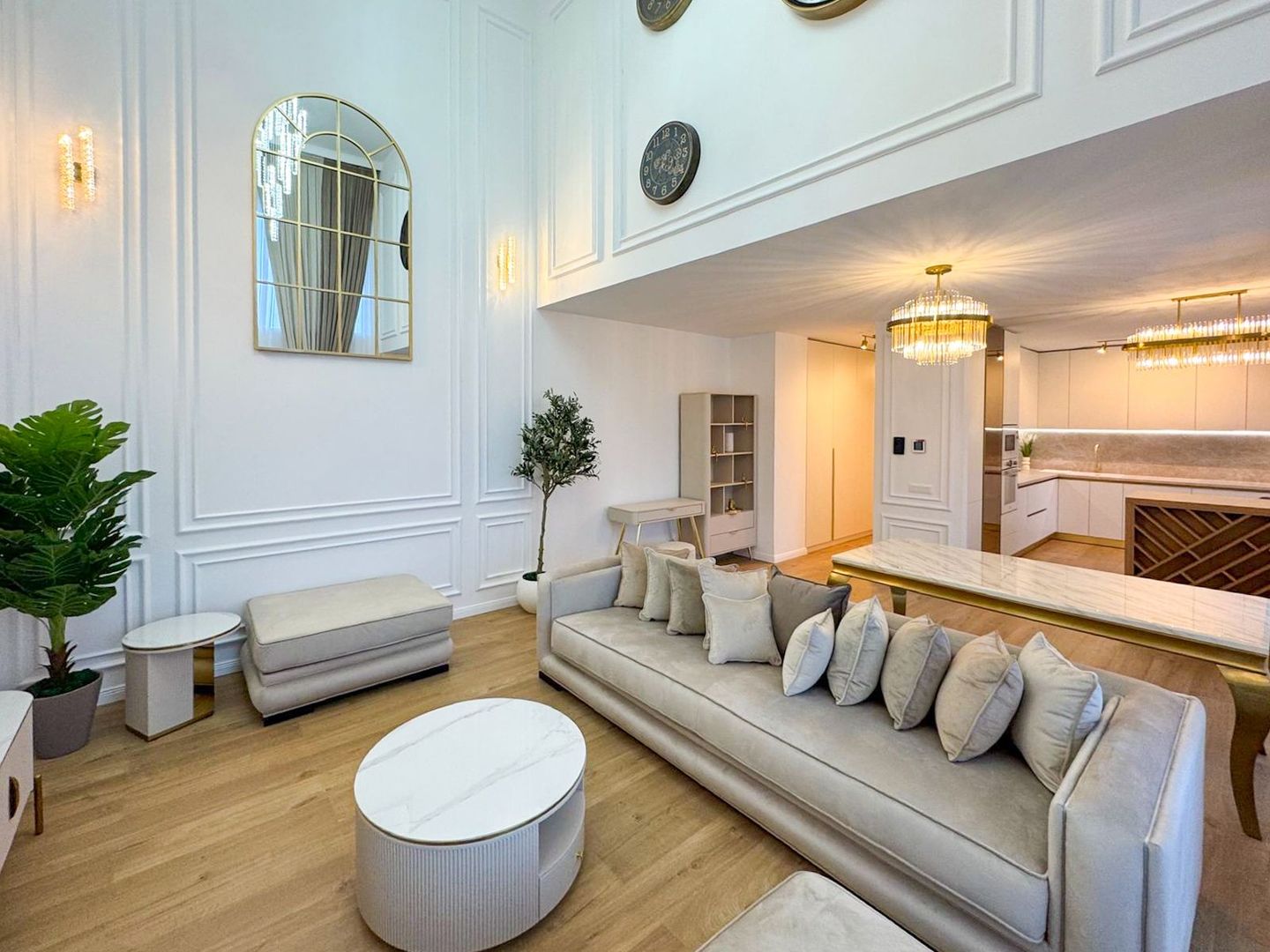 Chirie | Duplex 3 camere 120 mp | 2 Parcări | Terasa 100 mp | Aviației - Poză 1