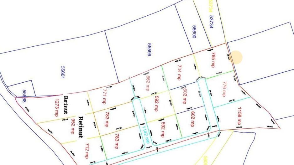 Teren de vânzare în Groși cu priveliste , situat in centru - Poză 3