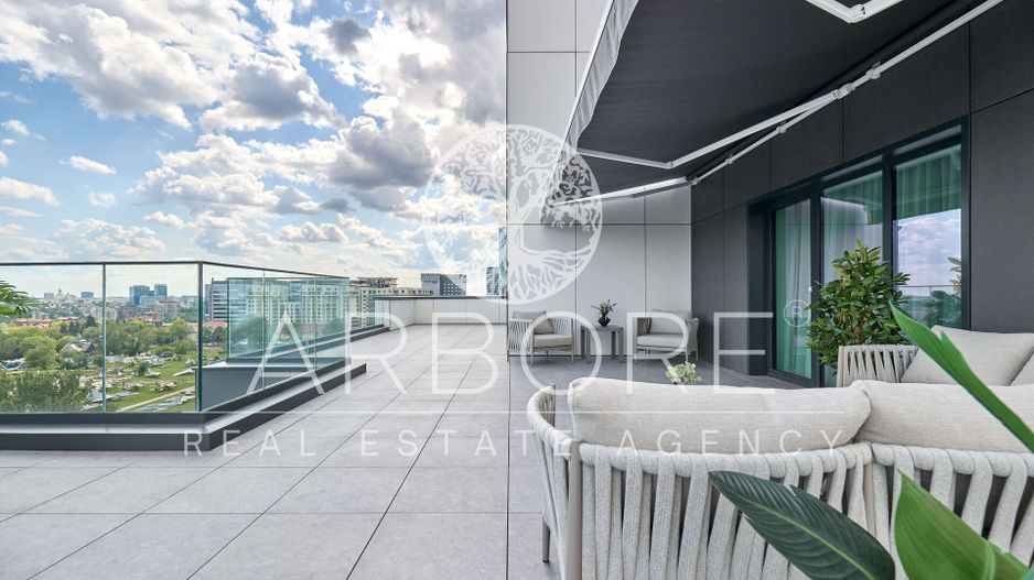 Penthouse premium whit 4 rooms ,111 sqm+terrace 90 sqm | Bucharest - Poză 11