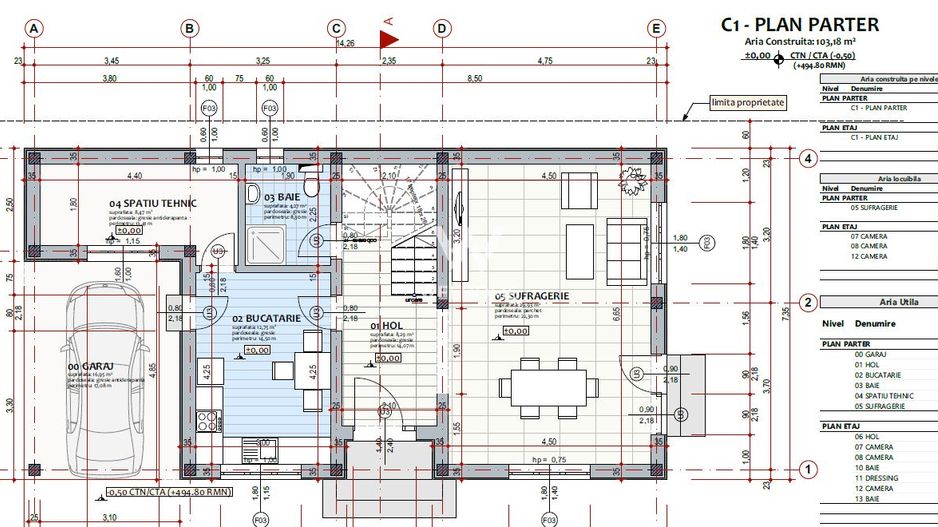 Casa individuala, Poplaca Sibiu - Schiță 14