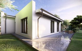 Casă modernă la roșu– Domnești, 500 mp teren - Poză 3