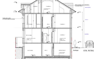 Vila cu 10 camere *540mp* // Zona Titulescu - Schiță 55