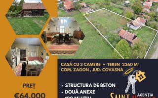 Casă 3 camere 100 M² cu 2360 M² teren - Poză 1