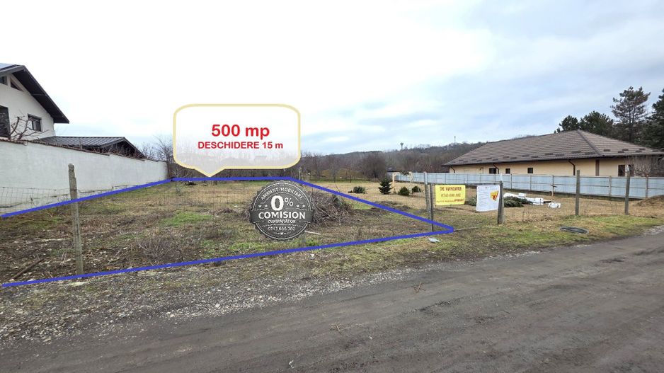 Teren intravilan 500 mp, VASLUI zona Procopiu, str. Castanilor; - Poză 1