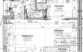 Duplex de vanzare cu teren de ! - Schiță 3