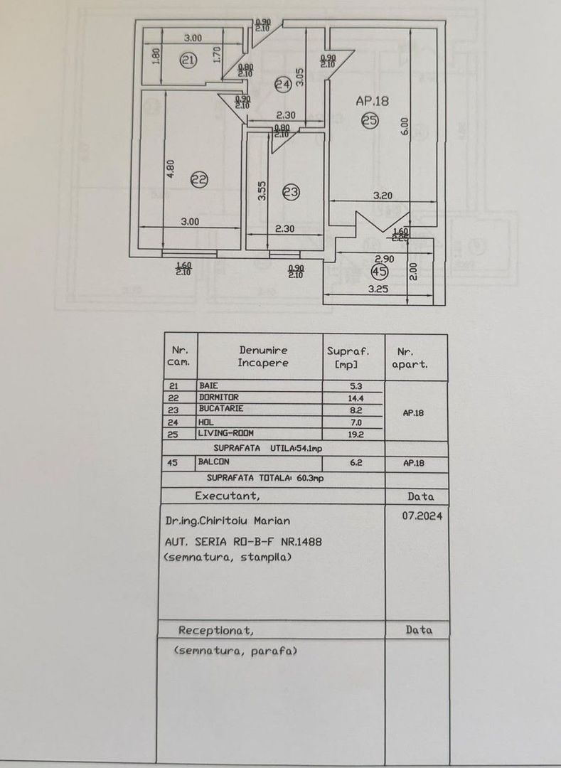AP. 2 CAMERE -  MUTARE IMEDIATA, PARCARE+BOXA INCLUSE, COMISION 0% - Poză 7