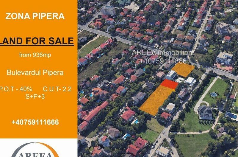 Vanzare teren Pipera 936 mp+ inchiriere 2000mp - Poză 2