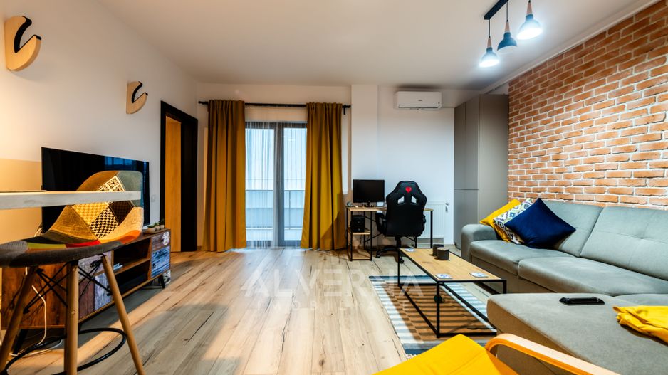 Apartament 2 camere | 58mp + balcon 14mp | aer conditionat | Borhanci - Poză 3