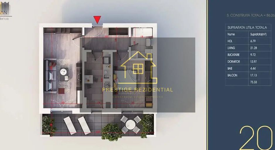 Apartament 2 cam, Direct Dez, Comision 0, OZANA - Poză 2