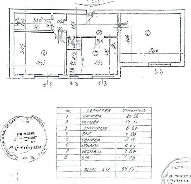 Vanzare apartament 2 camere Nerva Traian - Timpuri Noi Ideal Birou / Cabinet - Poză 2