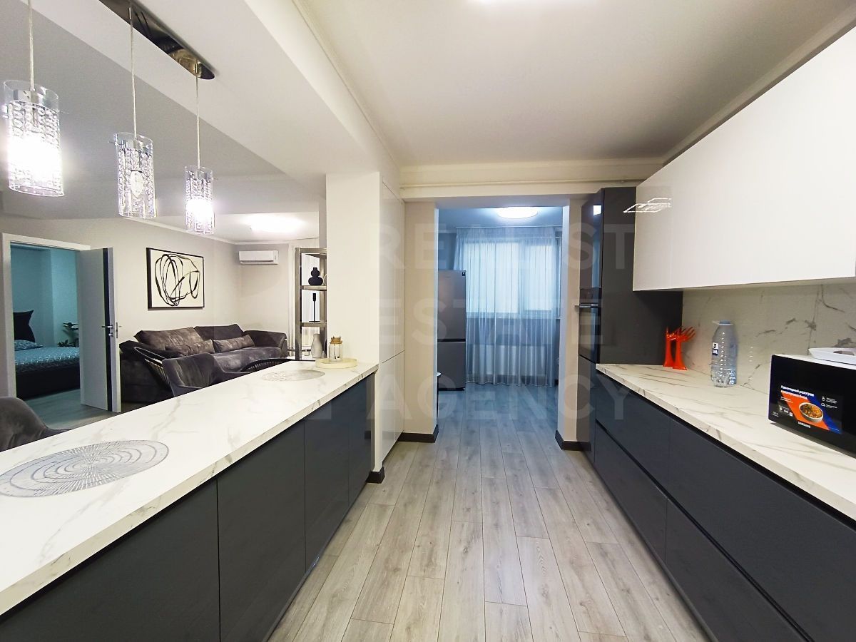Chirie, apartament, 3 camere, Strada Meleștiu, Botanica - Poză 1