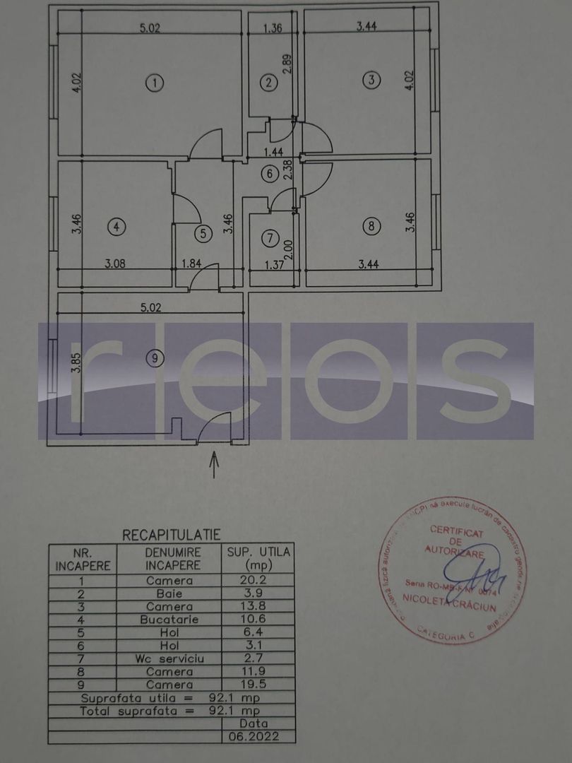 VANZARE 4 CAMERE DECOMANDAT TINERETULUI - PARCARE - Poză 9
