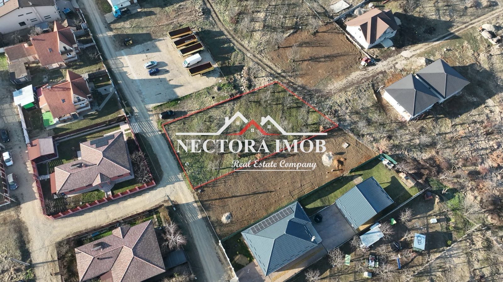 NECTORA IMOB-Teren INTRAVILAN 1000 mp, Zona PALEU, Utilitati incluse - Poză 1