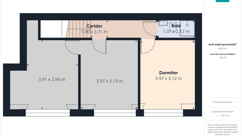 Apartament pe 3 niveluri - ultracentral, Arad - Poză 23