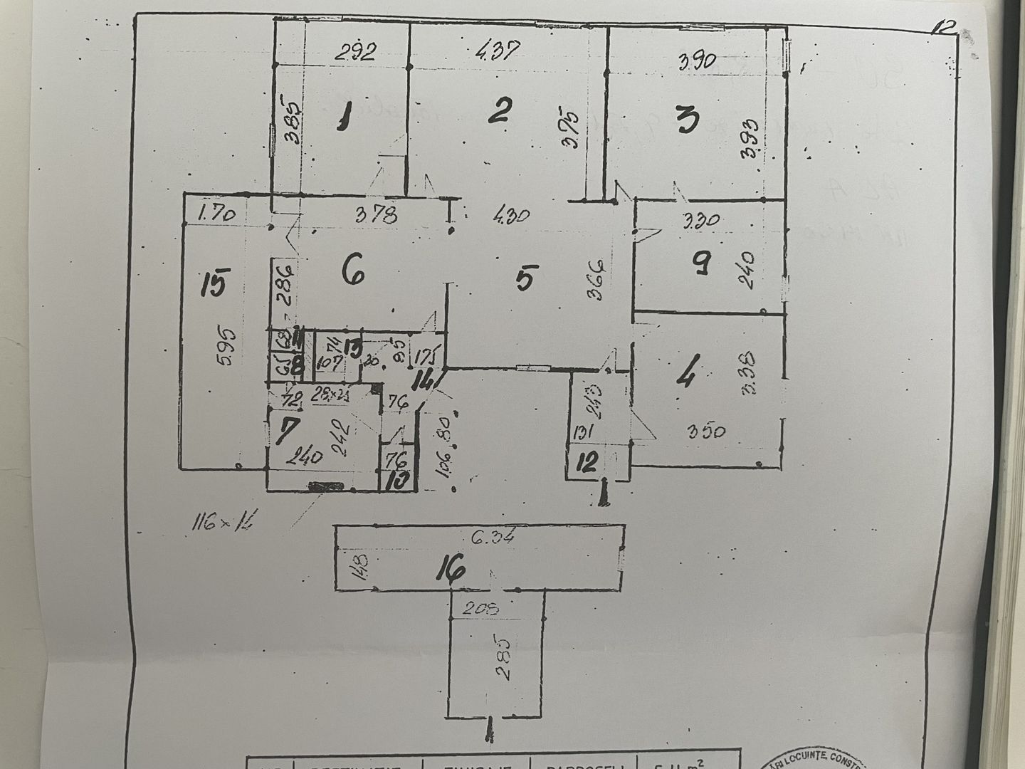 Apartament central Cartierul Evreiesc - Schiță 2