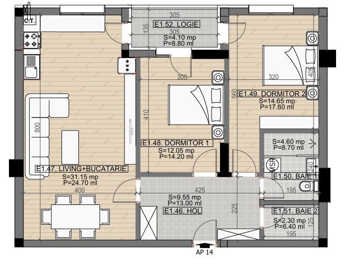 3cam.dec-bd.Brancoveanu-mall Grand Arena-Berceni-A.Persu - Poză 1
