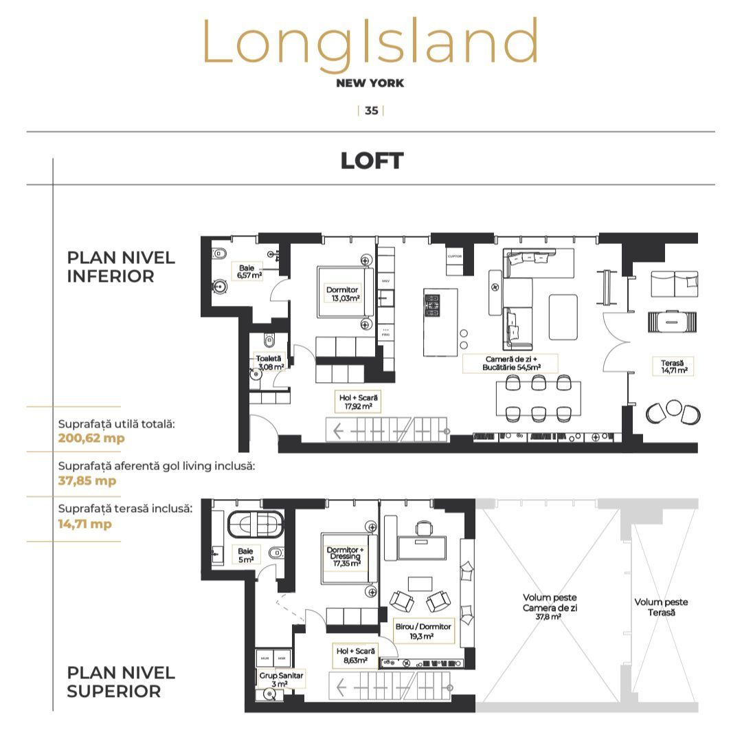 Loft premium LongIsland NY - 200,62 mp - Floreasca - Poză 8