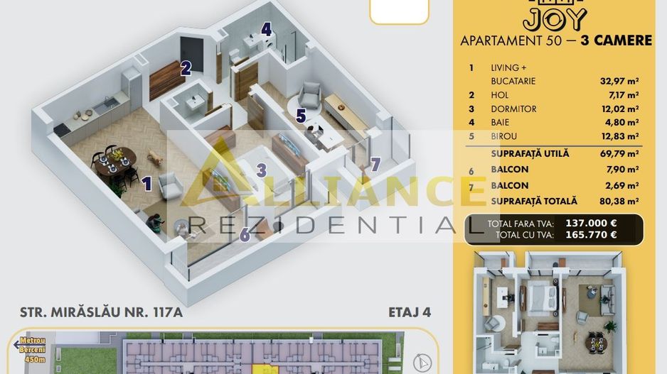 Metrou Berceni  APARTAMENTE Premium 2, 3 ȘI 4 CAMERE - Poză 16