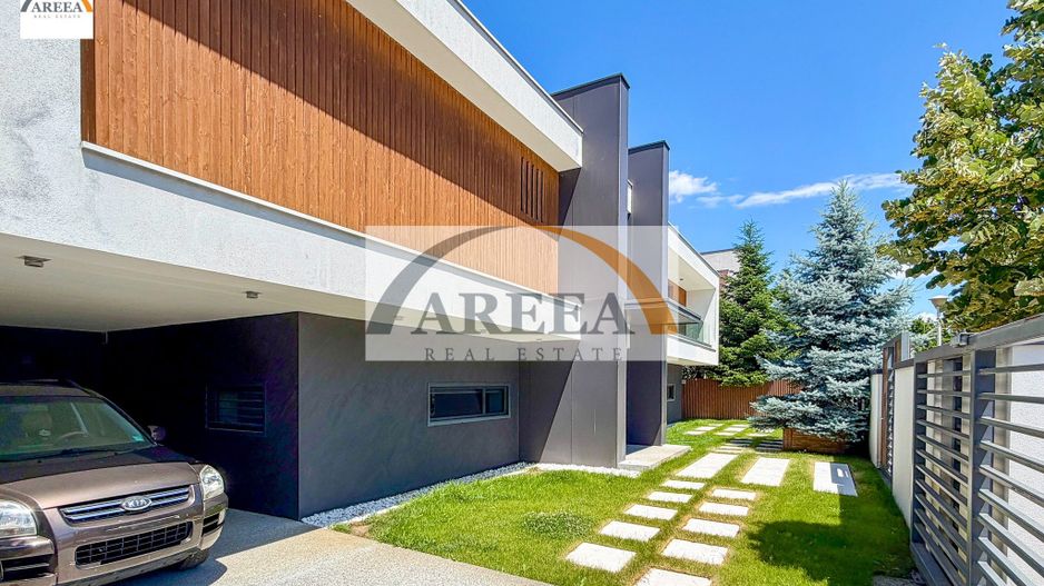 Vilă contemporană cu piscină | 1.000 mp teren | Erou Iancu Nicolae - Poză 4