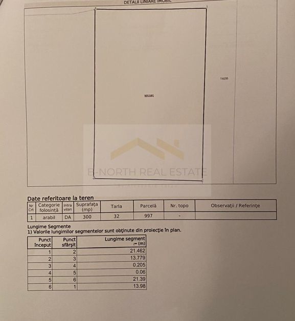 Teren Otopeni 300 mp - Schiță 3