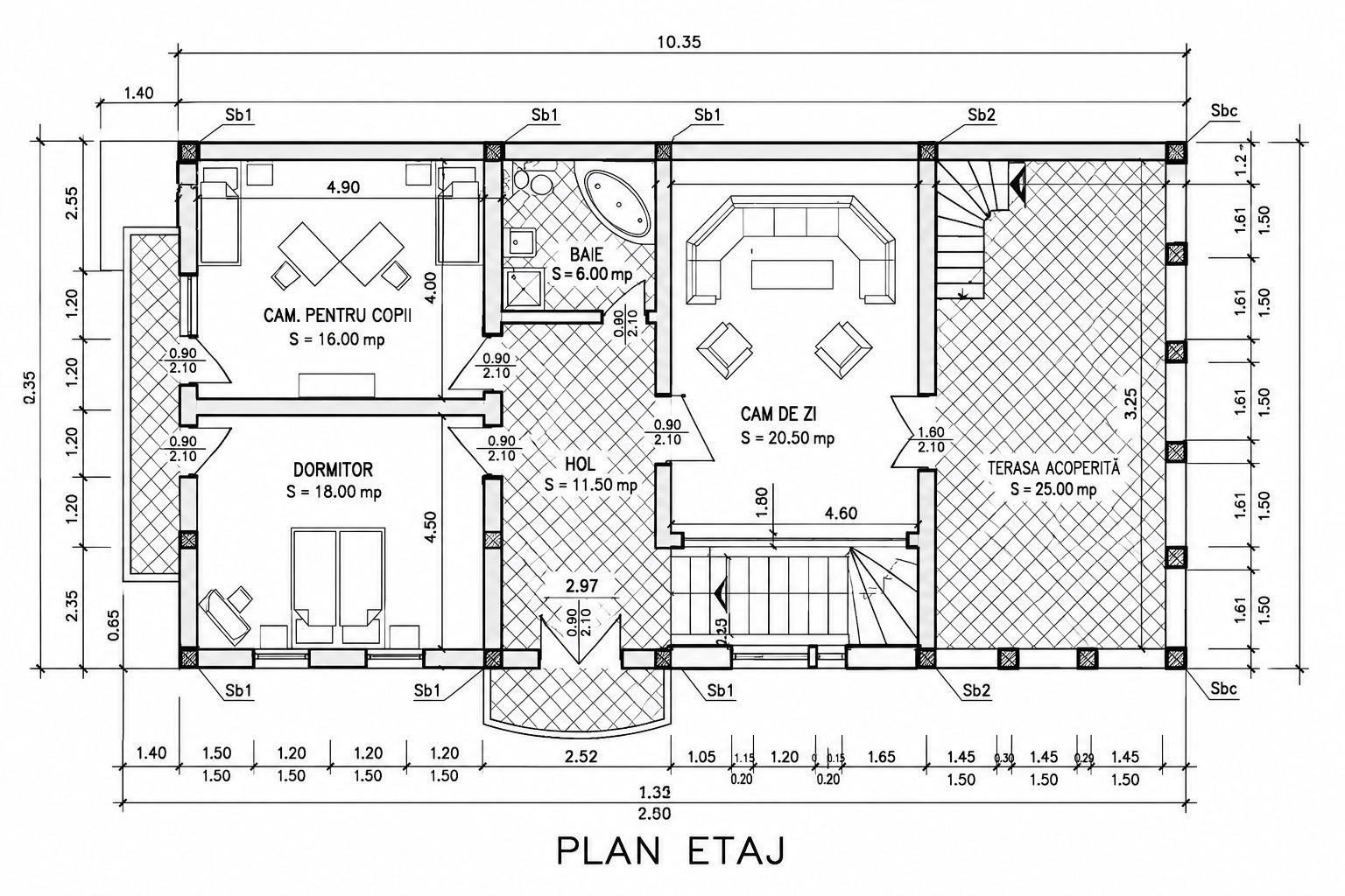Imobil multifuncțional, 450 mp utili, teren 640 mp, Torontalului - Poză 28