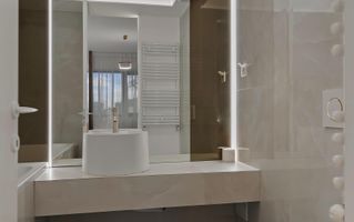 DE VANZARE APARTAMENT 3 CAMERE MOBILAT UTILAT CORTINA NORTH - Poză 15